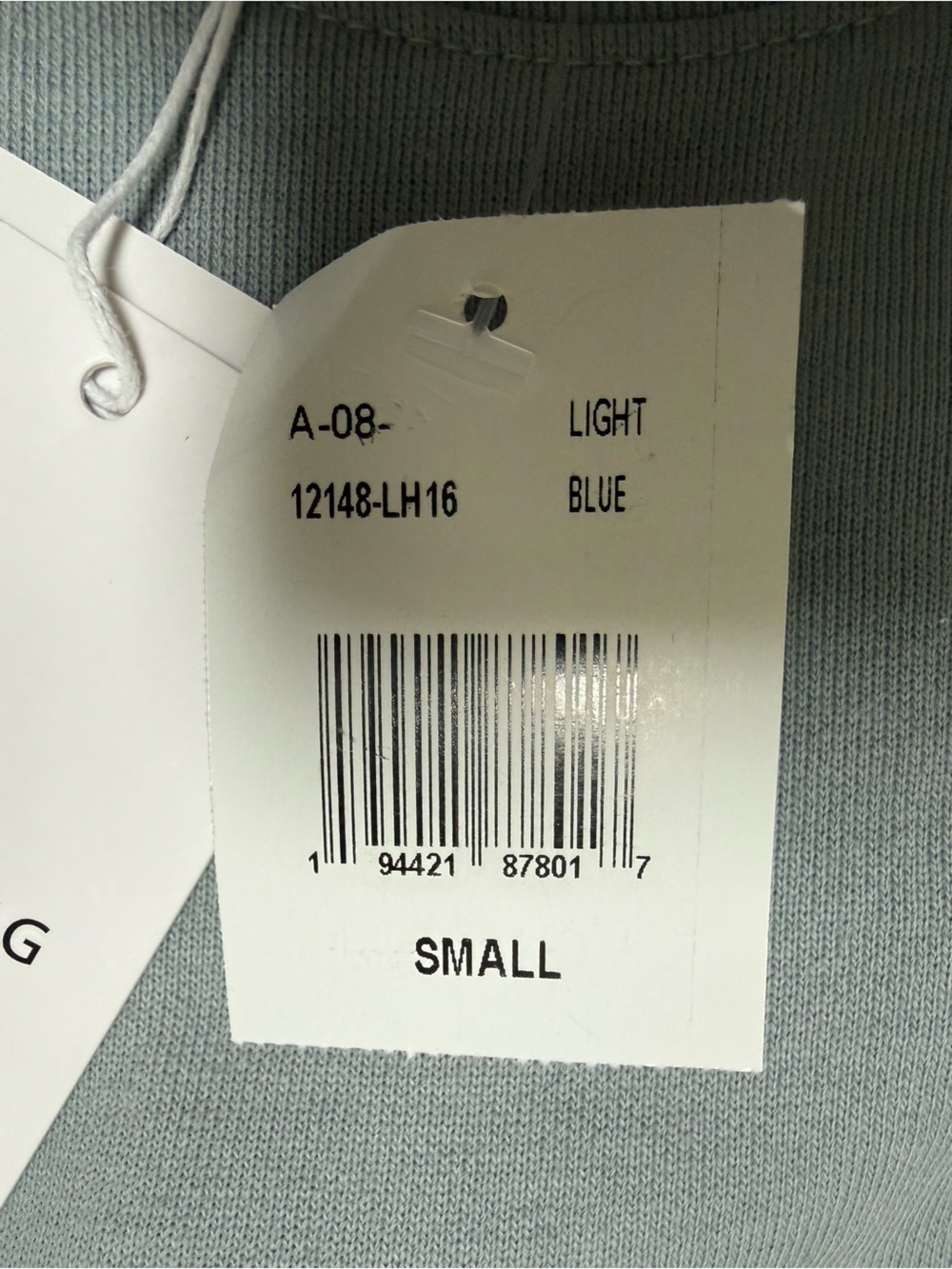 Anine Bing Slate Gray '49' Logo Crewneck Sweatshirt - Picture 3 of 3